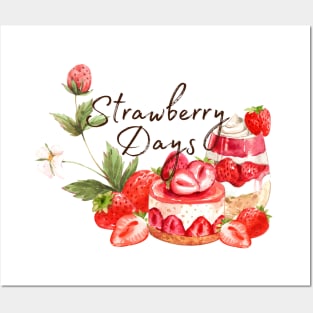 Strawberry Days Posters and Art